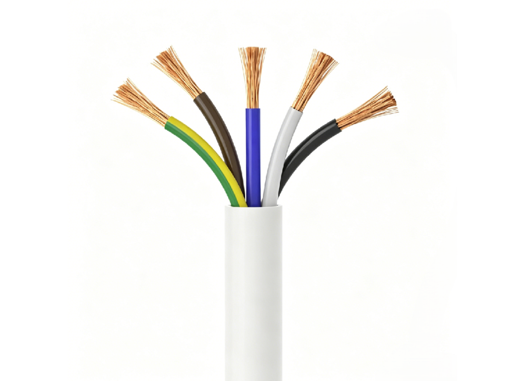 5 Cores Power Cable