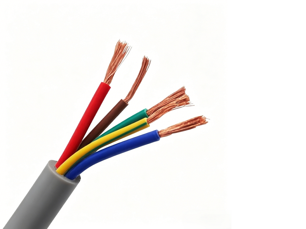 5 Cores Power Cable